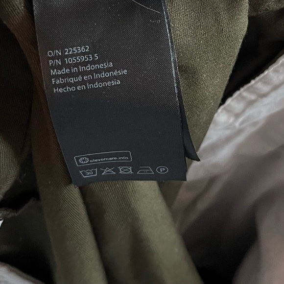 COS Men’s Green Cotton Pants Size 38 R - Picture 9 of 10